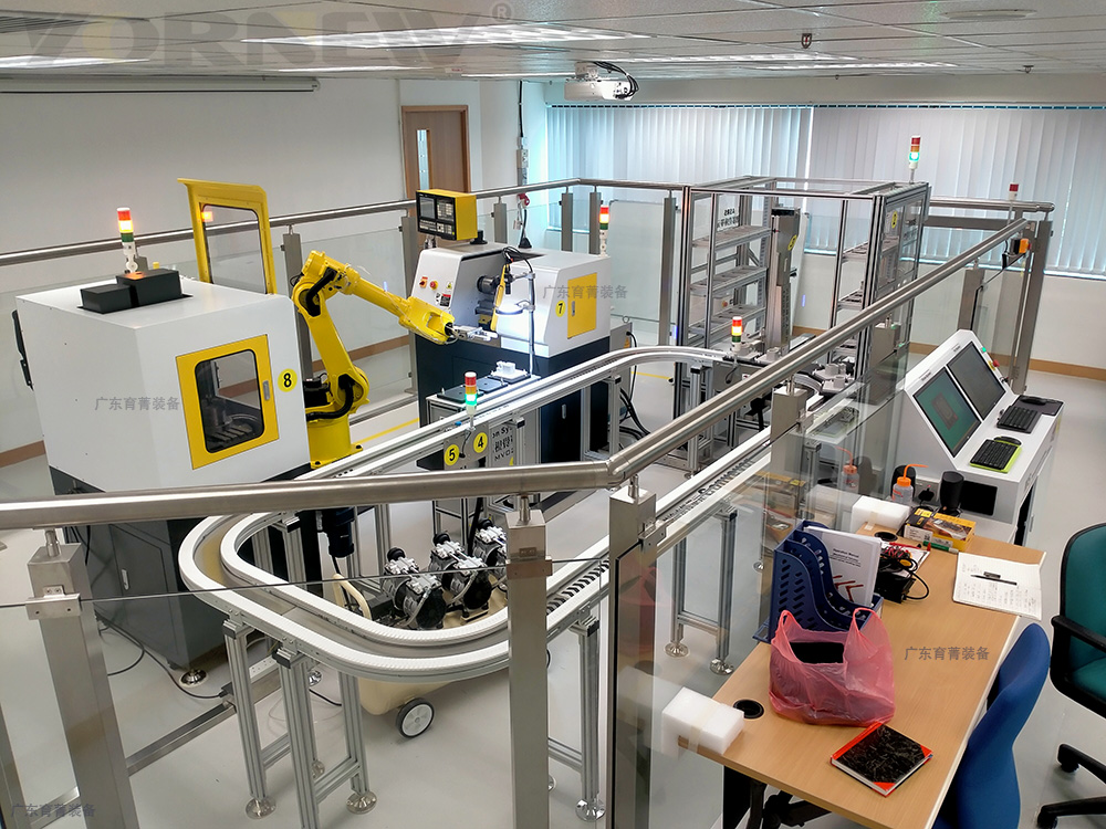 數(shù)字孿生技術賦能工業(yè)4.0 智能工廠教學設備的革命